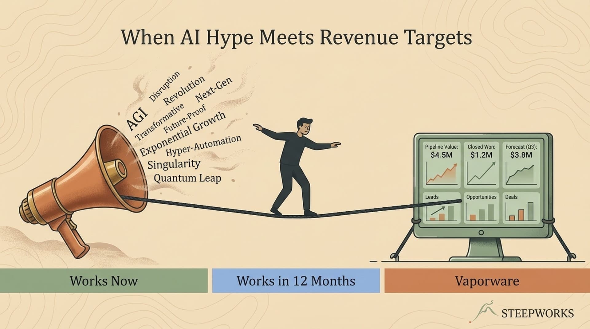 When AI Hype Meets Revenue Targets: An Honest Assessment