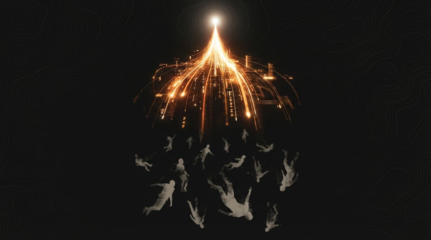 The money moved. The jobs didn't follow.