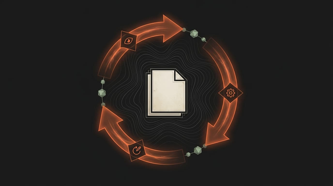 The Document Is the Memory. The Loop Is the Engine.